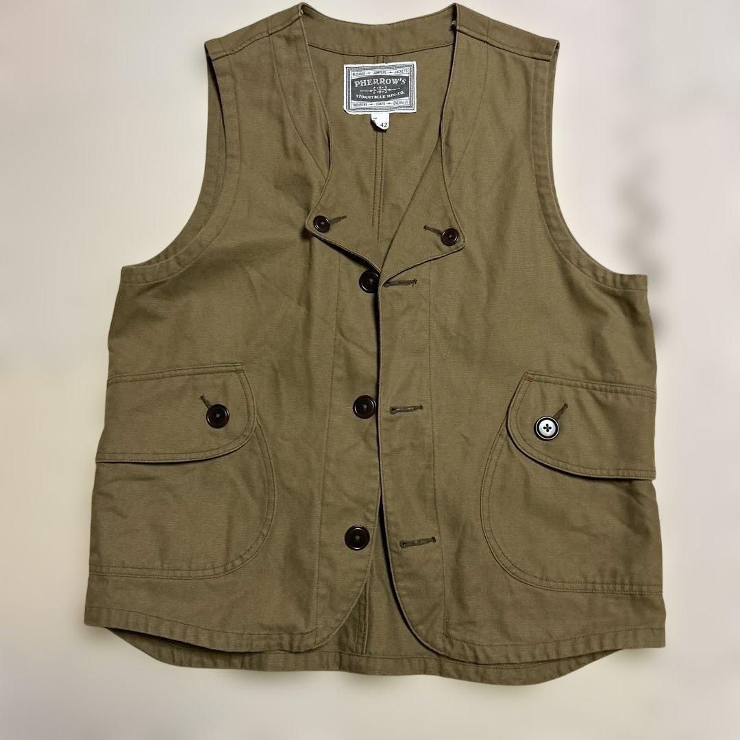 PHERROW'S ベスト サイズ42 一瞬セール