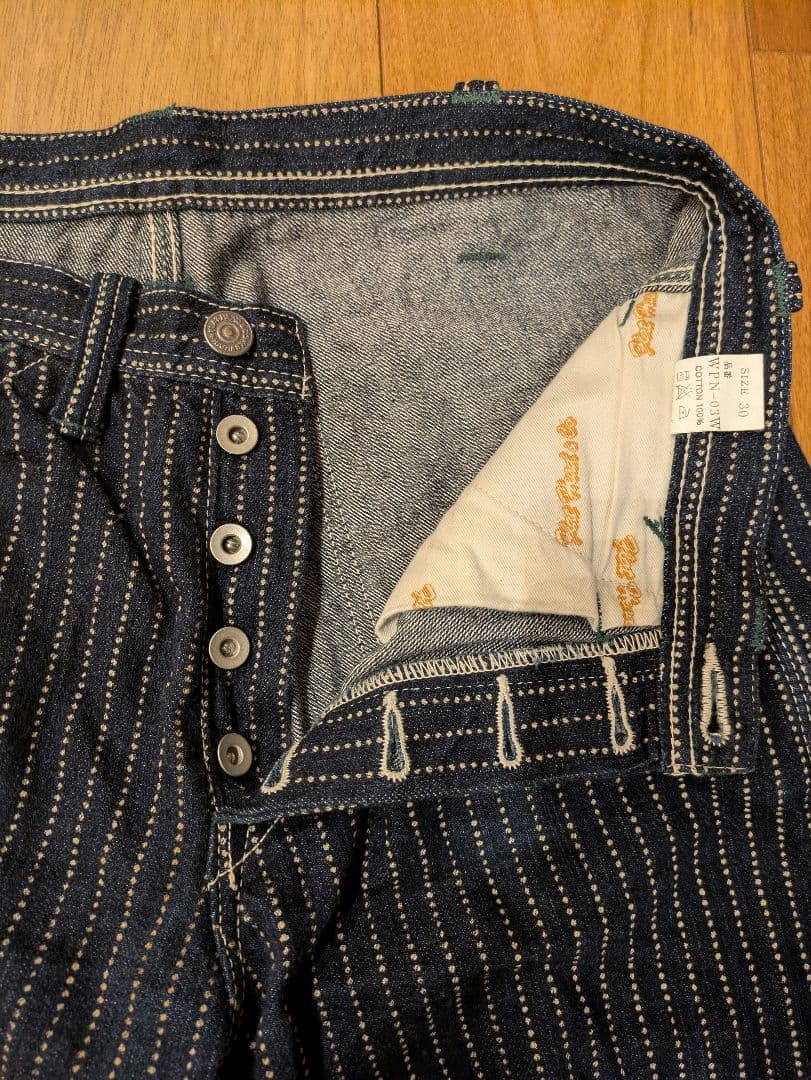 WPN-03W　ウォバッシュペインターパンツ　フラットヘッド　デニムジーンズ