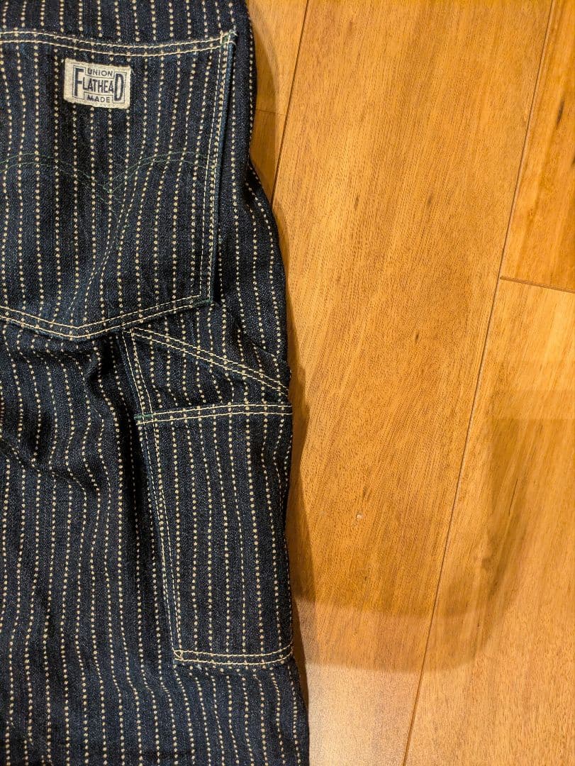 WPN-03W　ウォバッシュペインターパンツ　フラットヘッド　デニムジーンズ