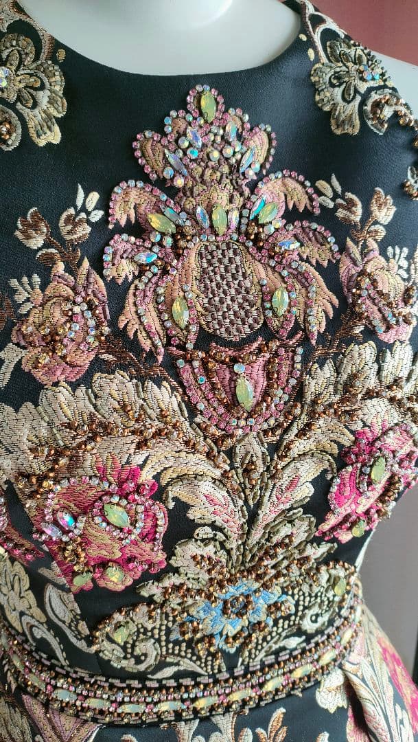 JOVANI かなり豪華なミニ丈　ドレスワンピース♡