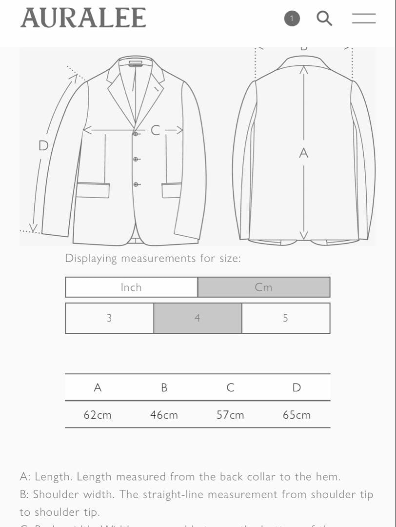 ジャケット・アウター ORGANIC COTTON DUCK PARKA AURALEE