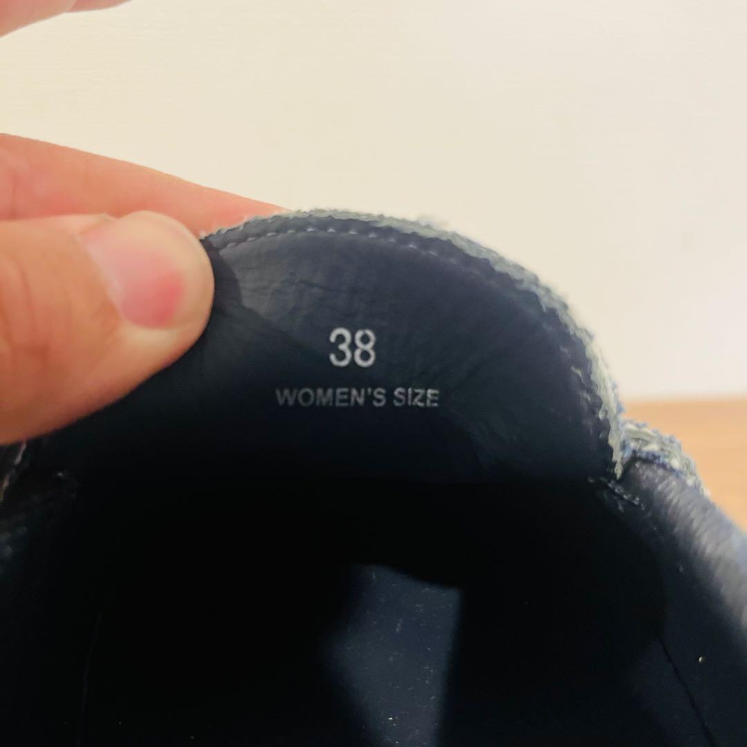 【極美品】TOD’S トッズ ビットローファー モカシン　デニム