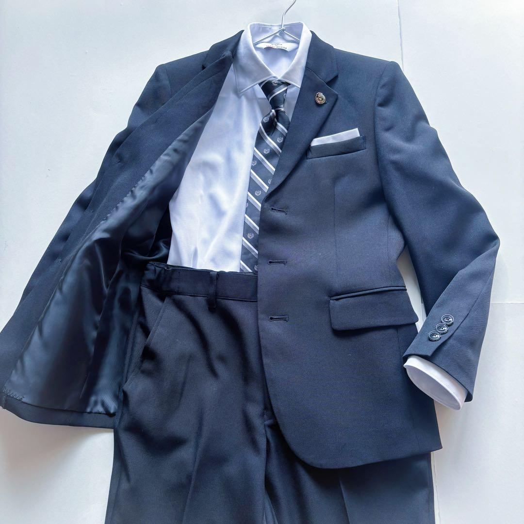 美品 ワルツバイビ－ムスデサイン フォ－マルス－ツ ブラック 卒服 150