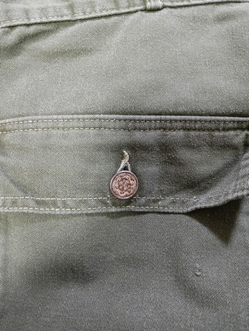 50'S〜60'S ベイカーパンツ　13スター　片爪　カニ股　サイズS〜М相当