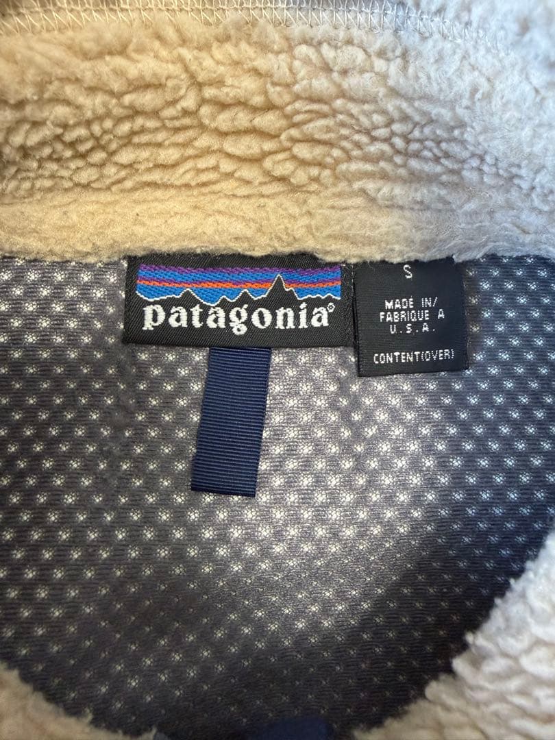 00s パタゴニア レトロX ベスト ベージュ USA製 FA00 初期型