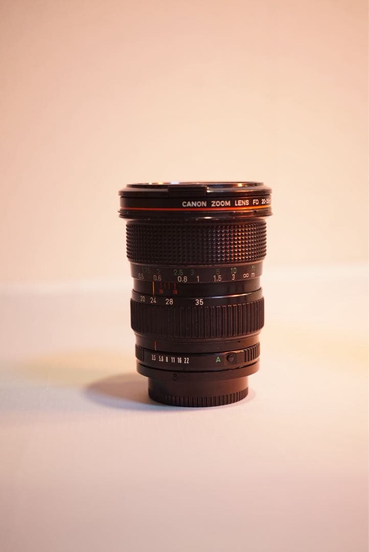 【ジャンク】 Canon 20-35 F.3.5 L new FD Lens
