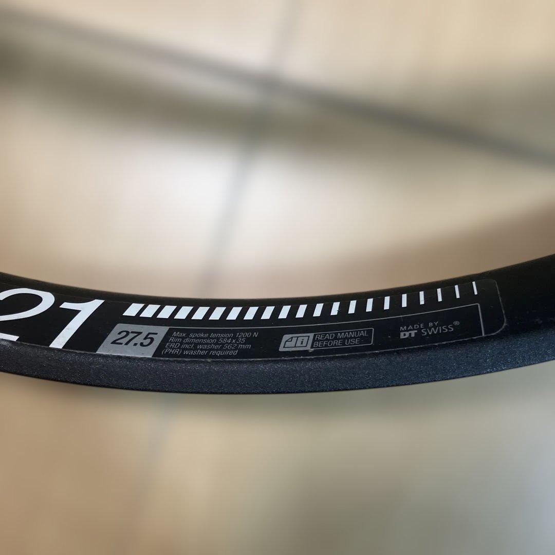 自*ゼ様 DT Swiss XM521 27.5 32h 2本セット mtb リ