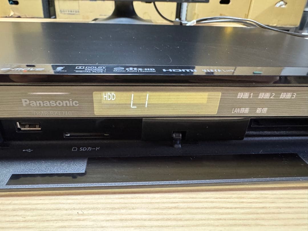 Panasonic DMR-BZT710 Blu-rayレコーダー