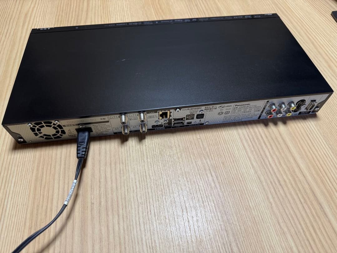 Panasonic DMR-BZT710 Blu-rayレコーダー