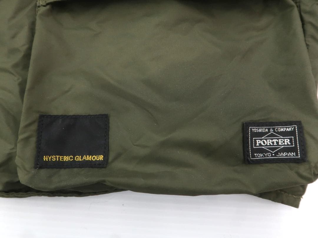 HYSTERIC GLAMOUR×ポーター パッカブル GROCERY BAG