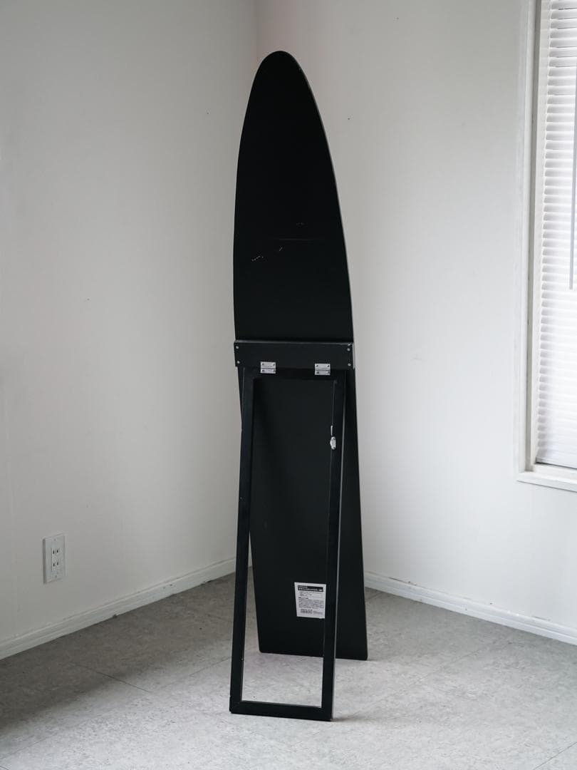 80-90's ヴィンテージ スタンドミラー/姿見 ポストモダン スペースエイジ