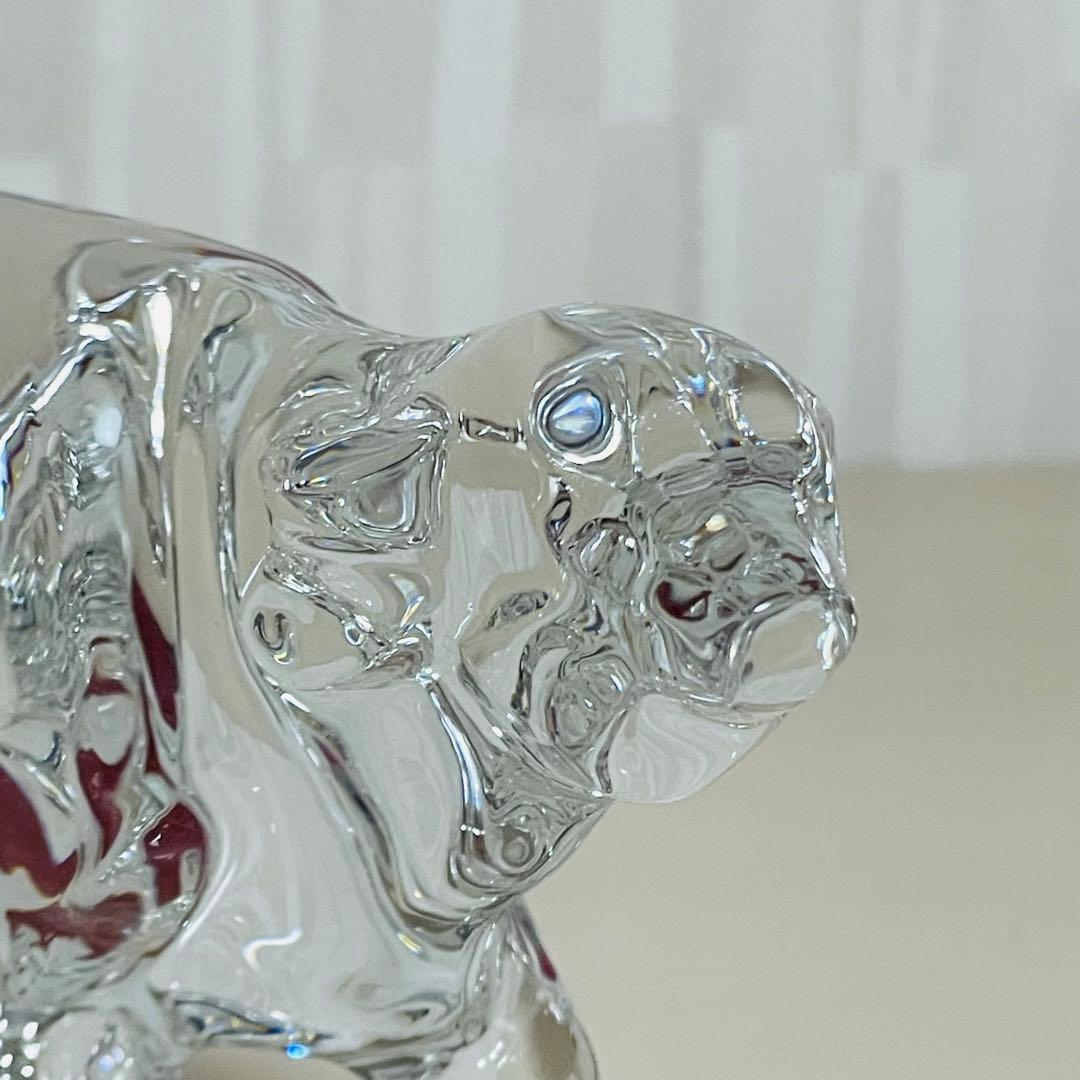 Baccarat バカラ 干支 クリスタル フィギュリン 置物 丑 牛 ウシ