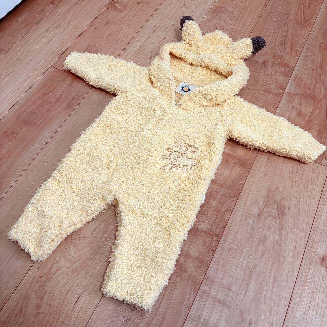 【新品・タグ付き】ジェラートピケ ポケモン ピカチュウ ロンパース 70〜80