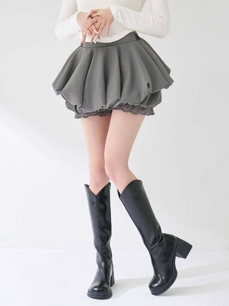 新品 Darich ダーリッチ　ボリュームバルーンミニスカート