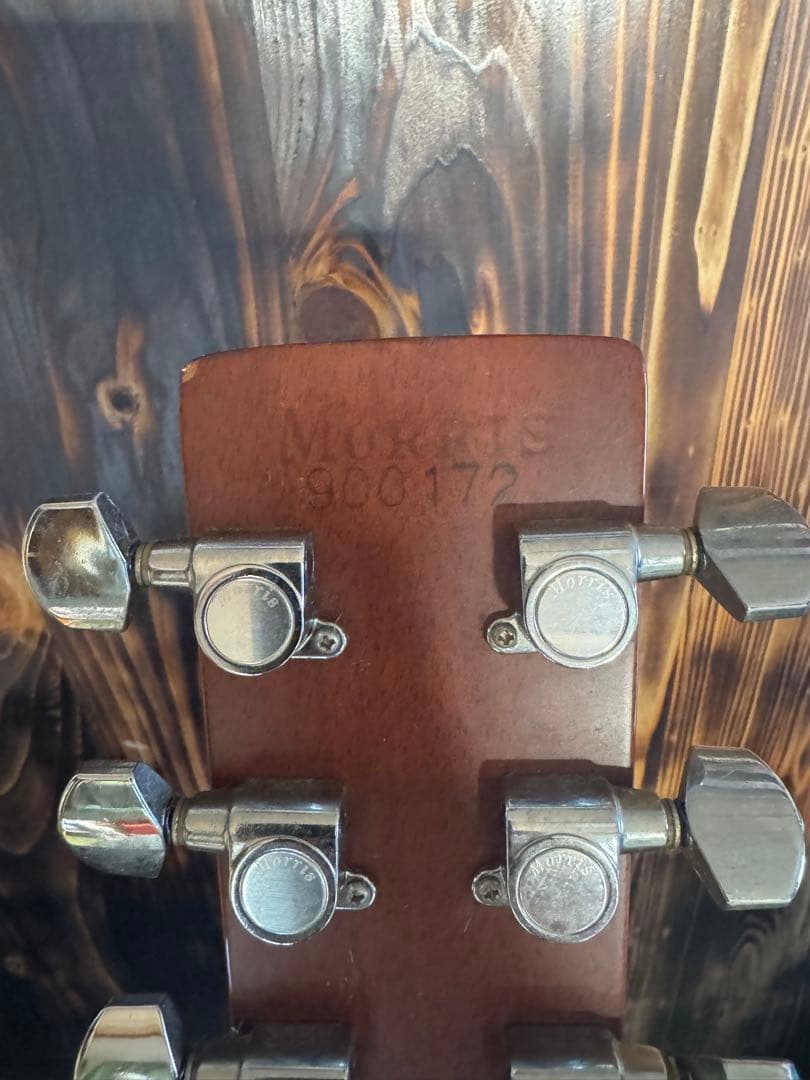 MORRIS アコースティックギター ケース付き