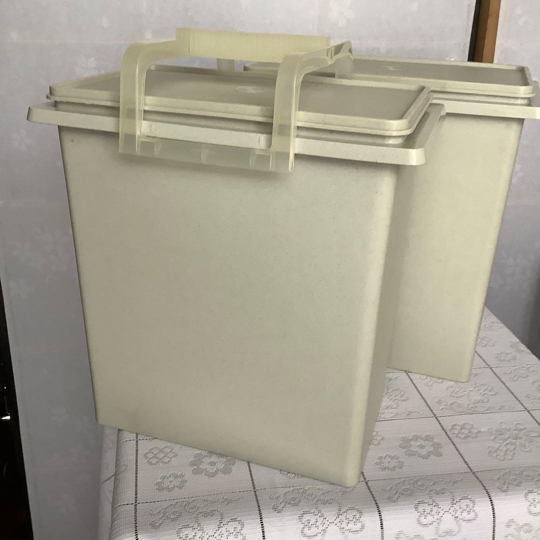 ち*え様 タッパーウェア Tupperware ライスキーパー 米びつ 保存容器
