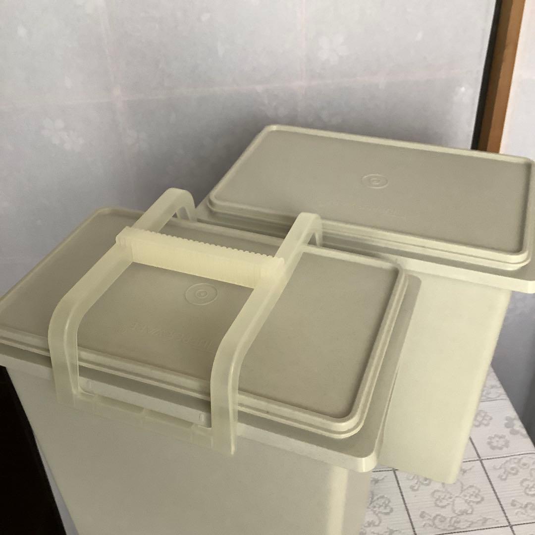 ち*え様 タッパーウェア Tupperware ライスキーパー 米びつ 保存容器