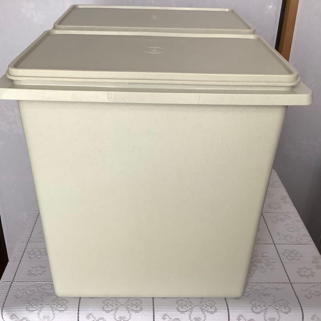 ち*え様 タッパーウェア Tupperware ライスキーパー 米びつ 保存容器