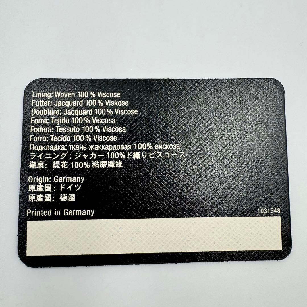 新品✨MONTBRANC 名刺入れ　本革　ブラック　付属品完備