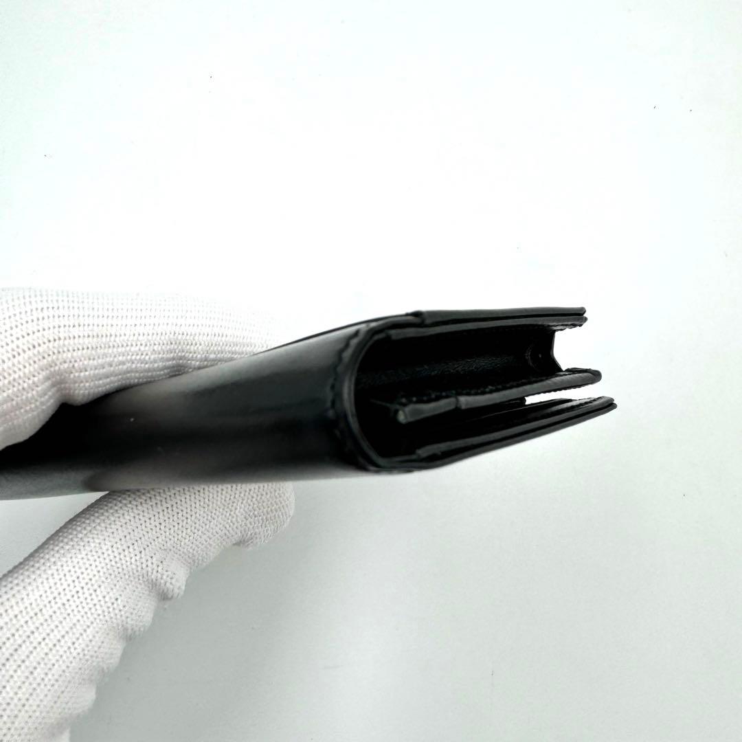 新品✨MONTBRANC 名刺入れ　本革　ブラック　付属品完備