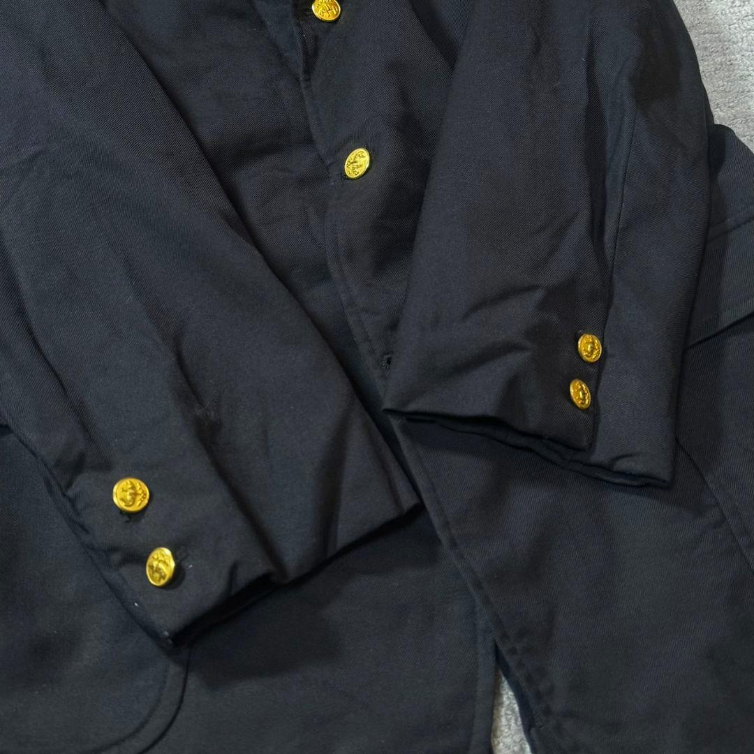 90s ブルックスブラザーズ 金ボタン 紺ブレ テーラードジャケット シングル
