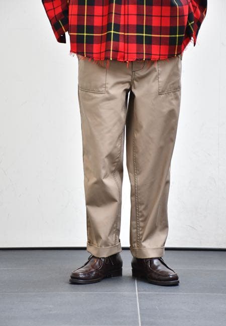 ・マルニ　MARNI Workwear gabardine PTテーパードパンツ