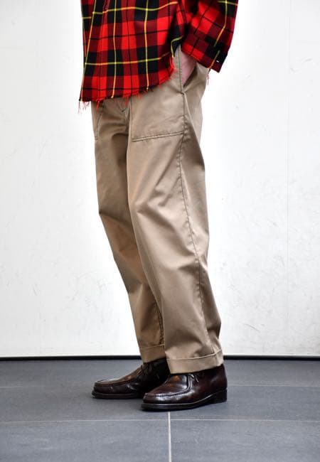 ・マルニ　MARNI Workwear gabardine PTテーパードパンツ