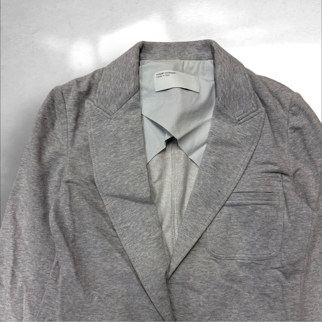 Hussein Chalayan グレー テーラードジャケット【42】S1105
