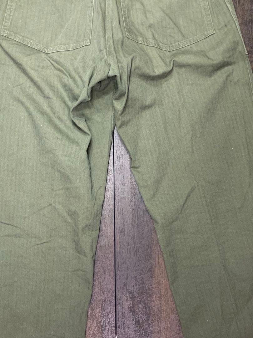 40s US M-47 HBT ベイカーパンツ ヘリンボーン 13スター