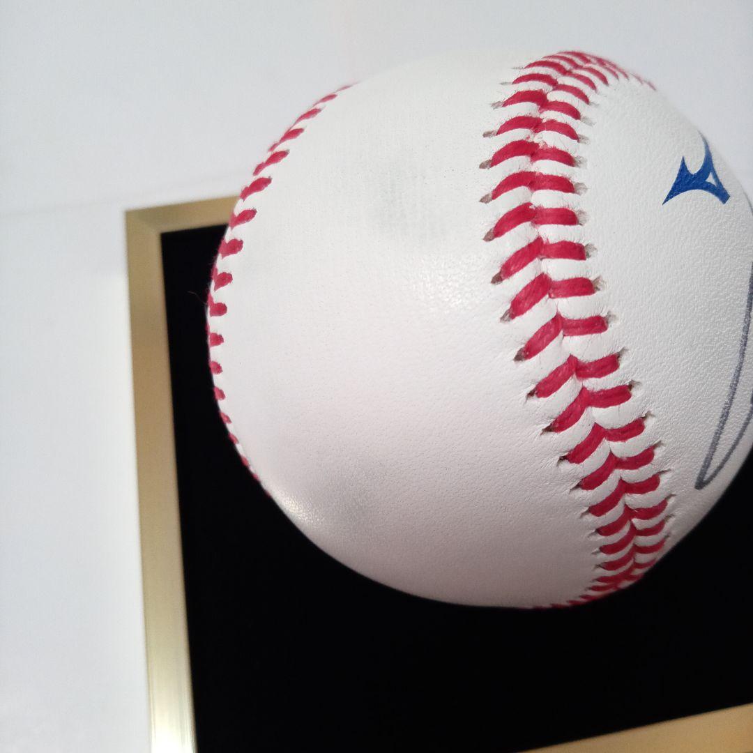 ファイターズオンラインストア限定販売直筆サインボール　万波中正　NPB統一試合球