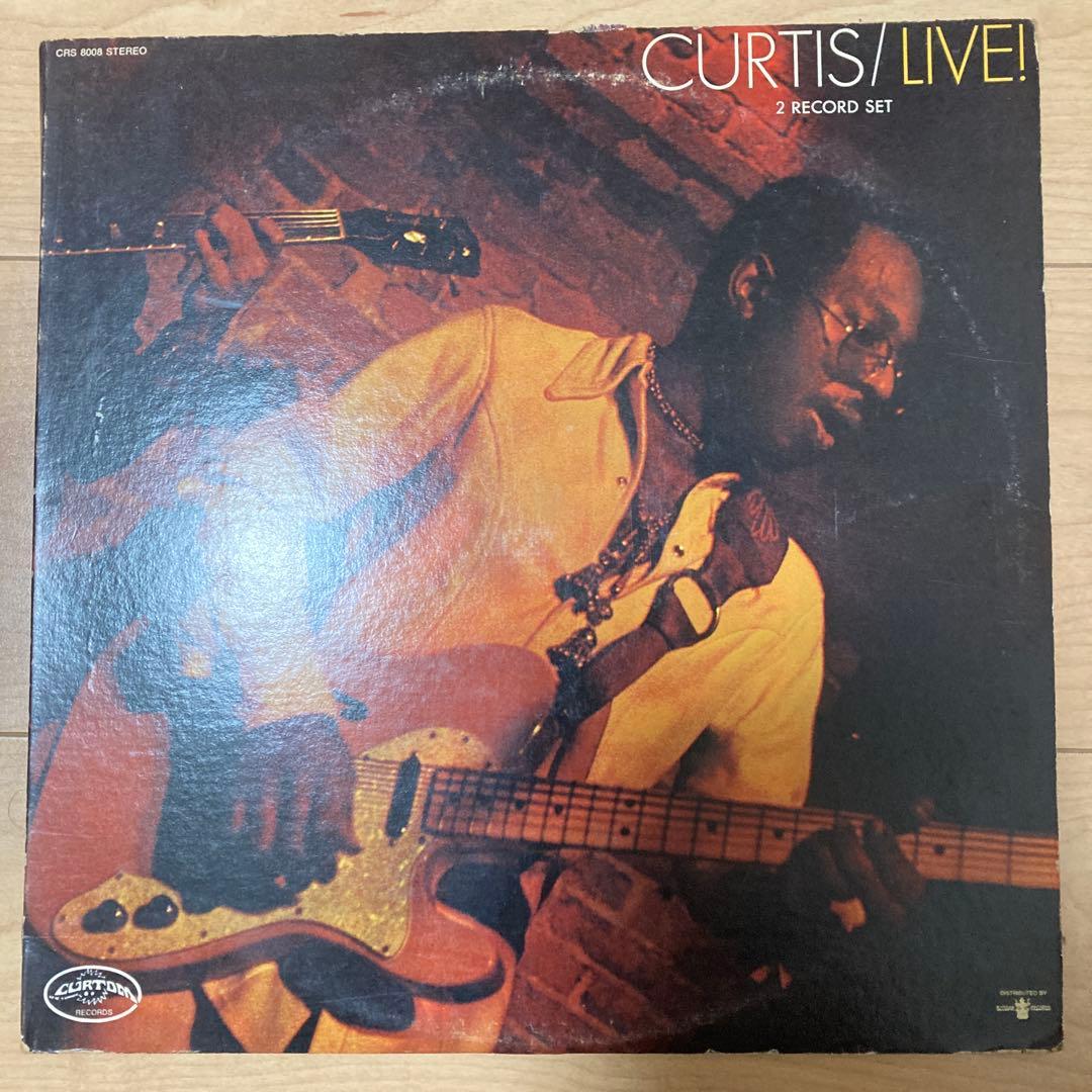 curtis mayfield live USオリジナル盤　2LP レアグルーヴ