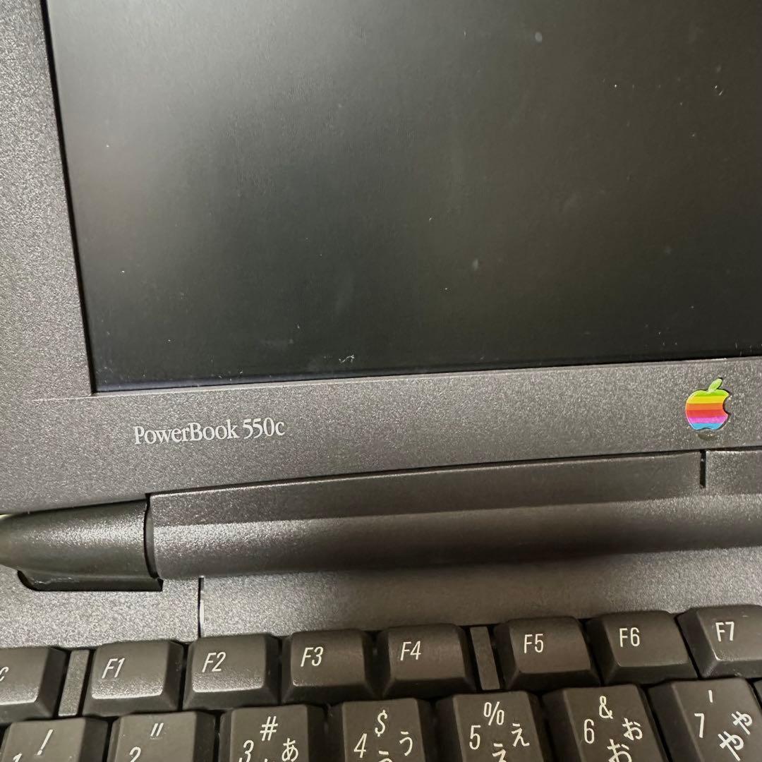 ビンテージApple Macintosh Power Book 550c
