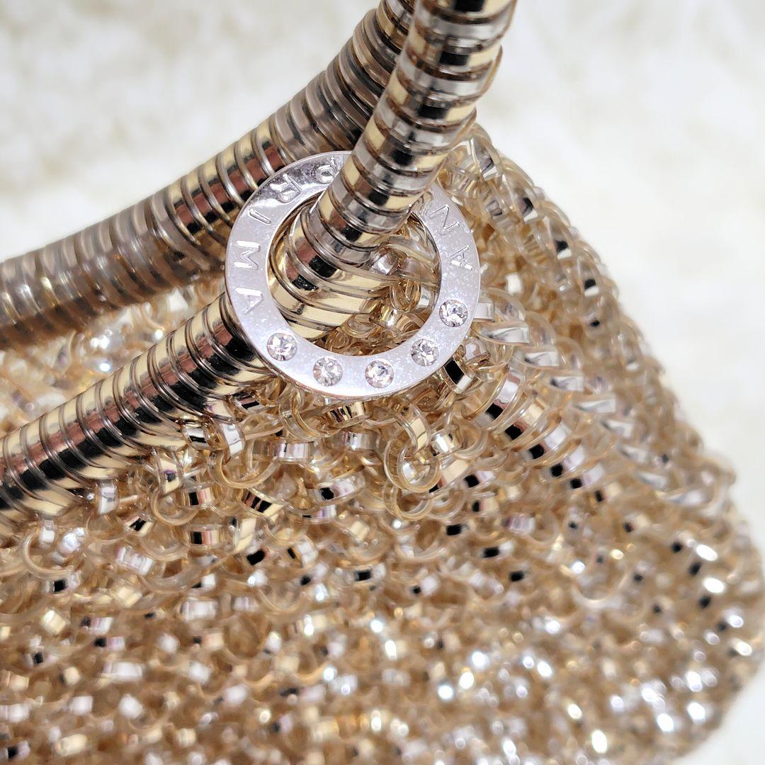 アンテプリマANTEPRIMA　ワイヤーバック　シルバーゴールド　横型