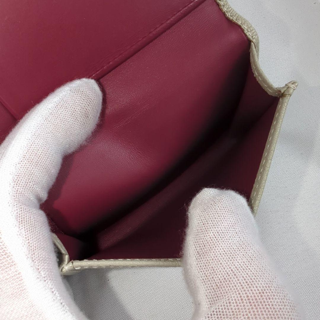 【美品】LOEWE ロエベ アナグラム ロゴ カードケース 名刺入れ