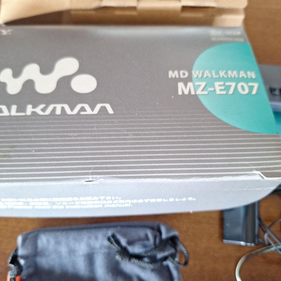 SONY MZ-E707 ポータブルMDプレーヤー