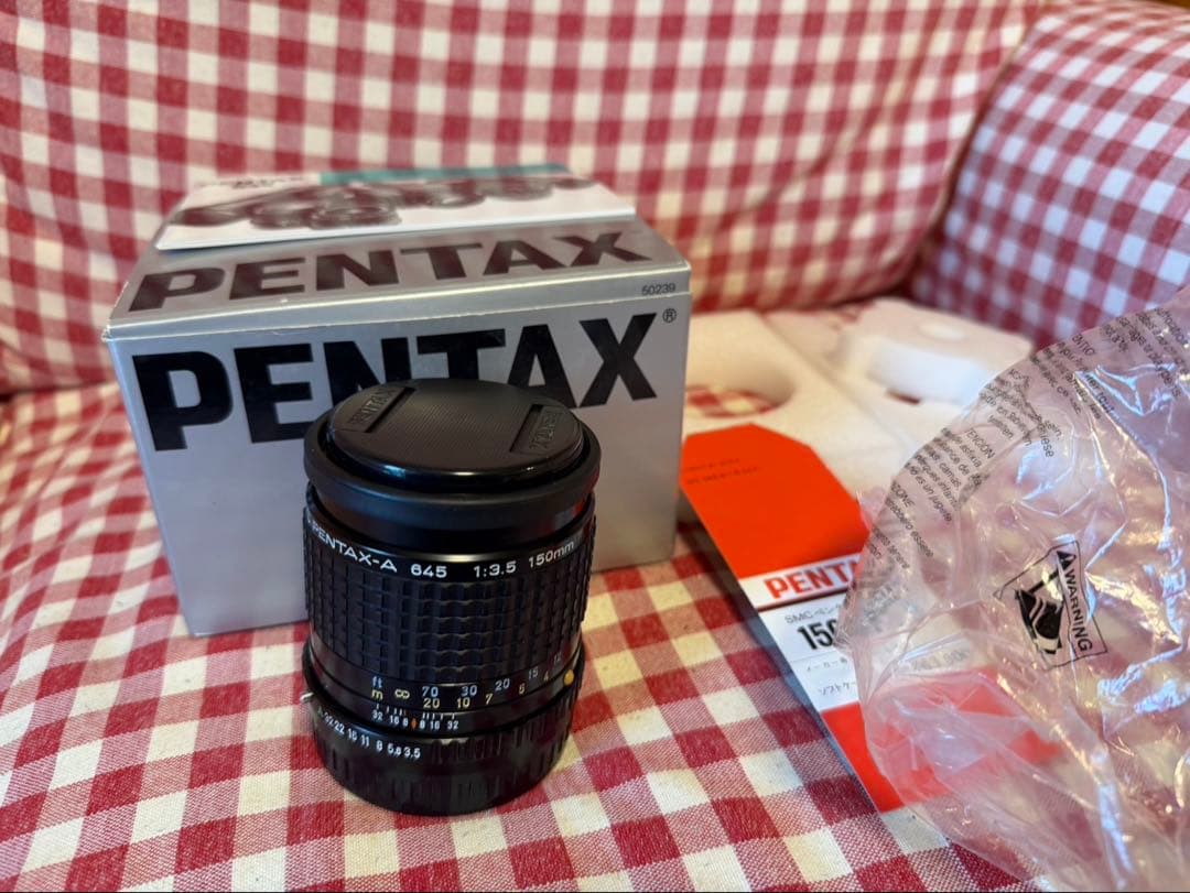 【美品貴重】PENTAX A645 レンズ 150mm F3.5 単焦点レンズ