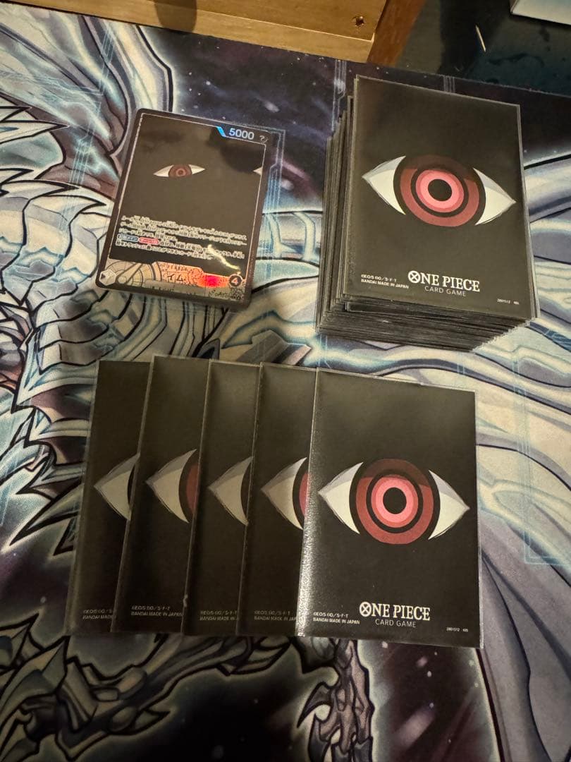 黒イムデッキ五老星フルパラリーダーパラレル二重スリーブ