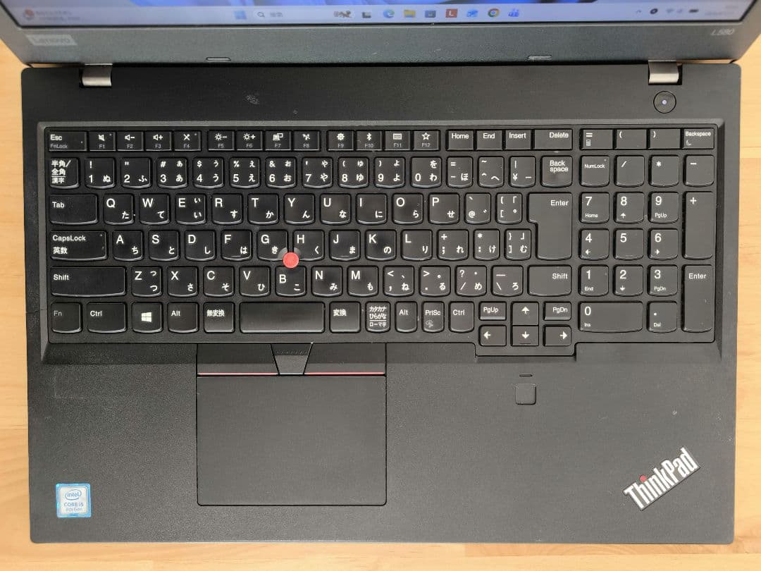 ThinkPad L580 ノートパソコン 第8世代i5 Win11 テンキー