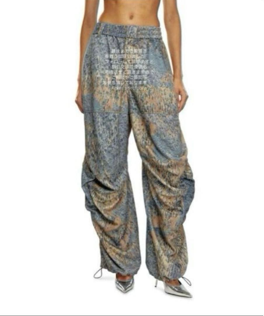 【正規品】希少 DIESEL P-ARNE-FEM-P1 カーゴパンツ 総柄