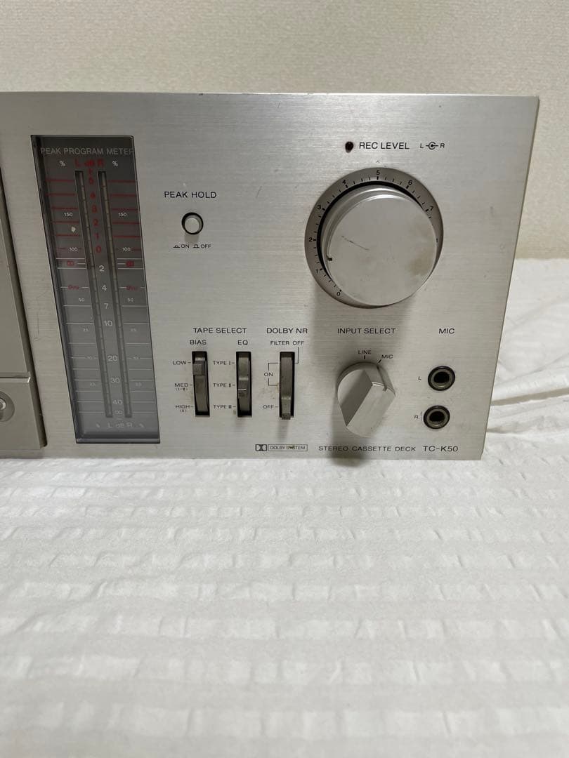 SONY テープコーダーTAPE ￼CORDER TC-K50