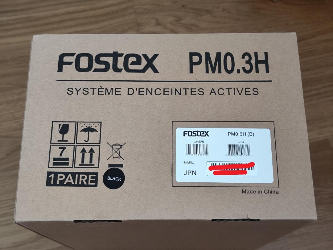 FOSTEX アクティブ・スピーカー PM0.3H (B) ブラック 新品