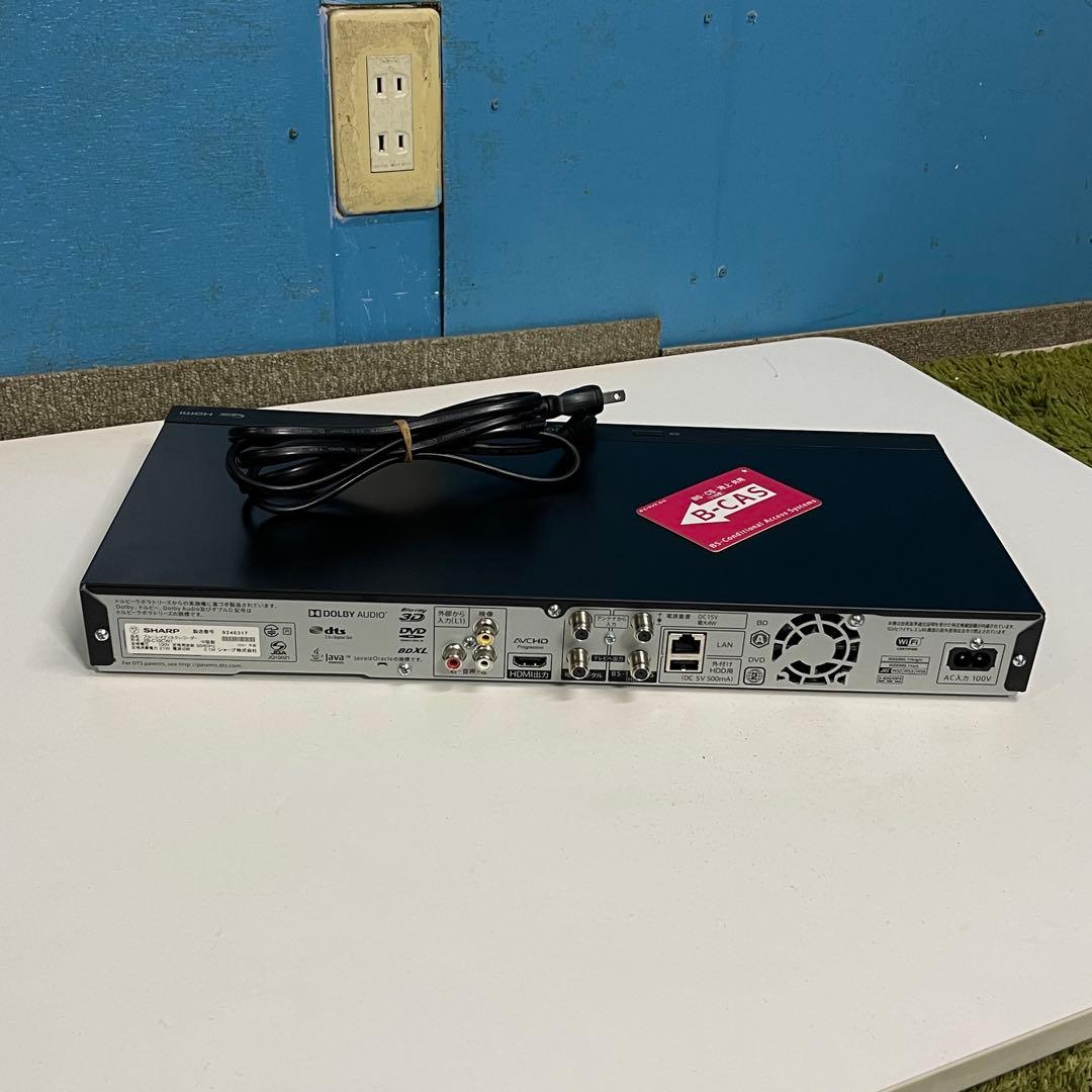 SHARP ブルーレイレコーダー 2B-C10CW1 2021年動作品