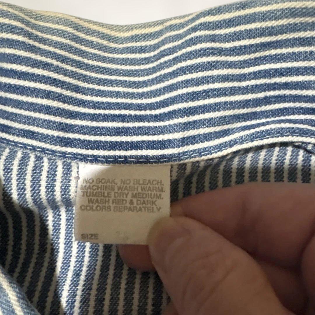 80s〜 OSHKOSH オシュコシュ ヒッコリー　カバーオール　usa製