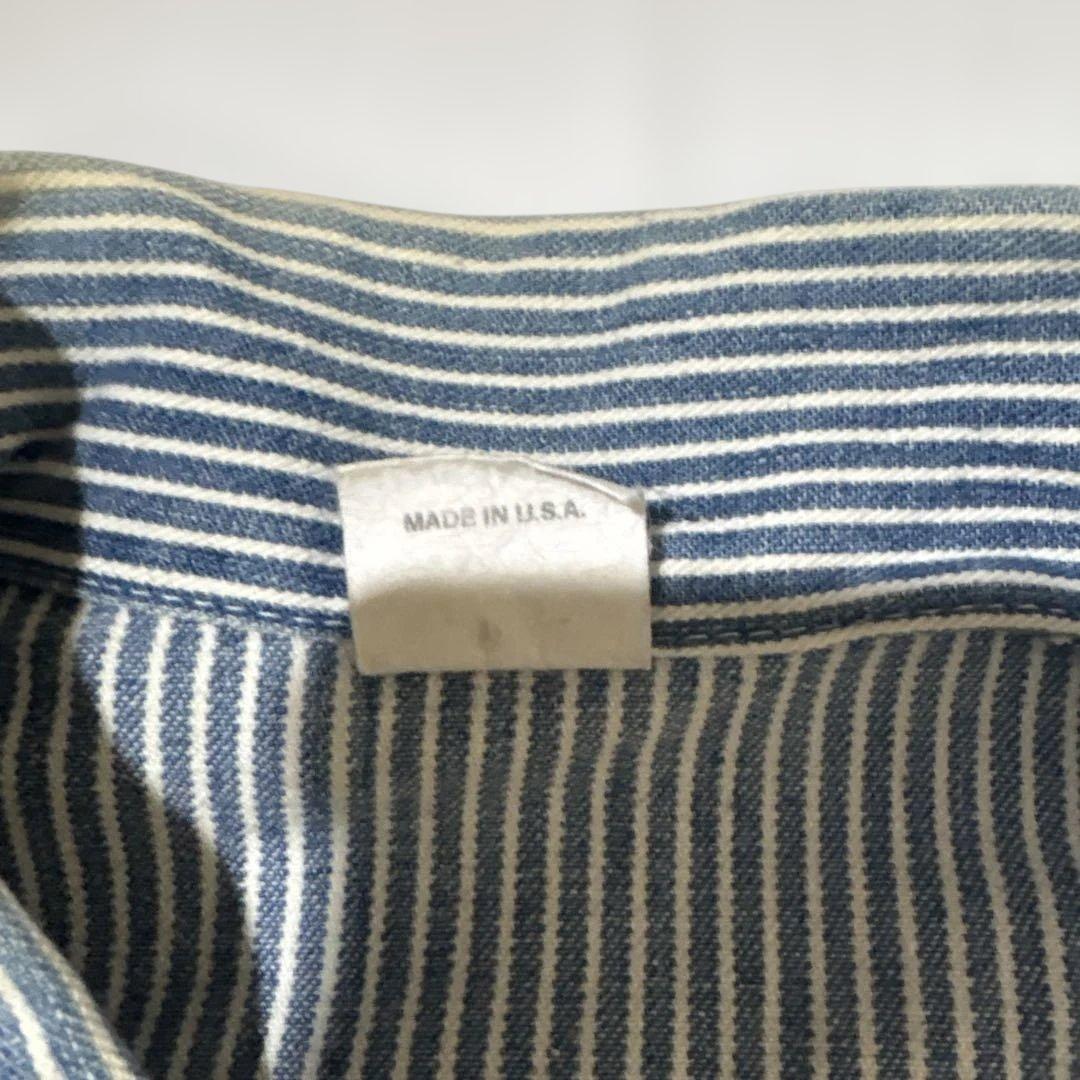 80s〜 OSHKOSH オシュコシュ ヒッコリー　カバーオール　usa製