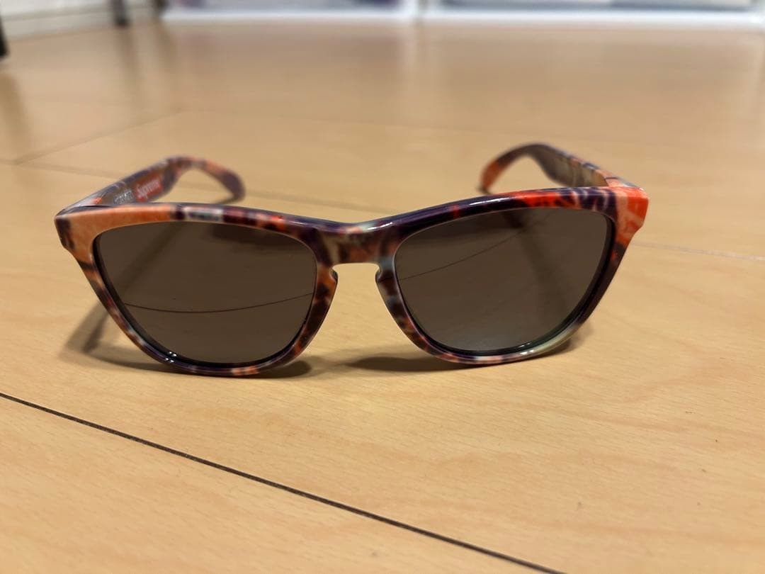 小物 SUPREME x OAKLEY FROG SKIN