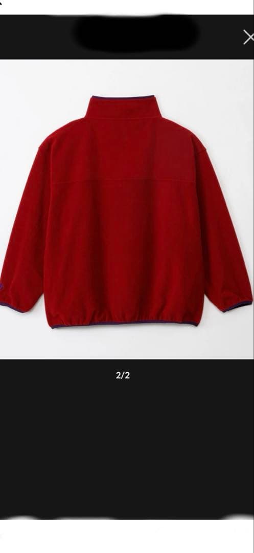 トップス 4seasons tokyo Holiday Halfsnap Fleece