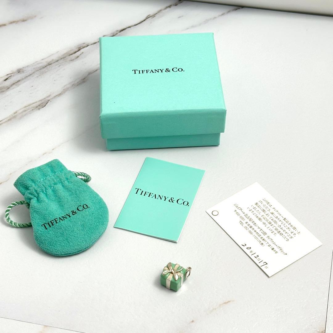Tiffany　ブルーボックス　シルバー　チャーム　ペンダント　Ag925