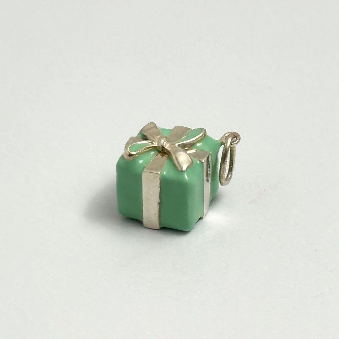 Tiffany　ブルーボックス　シルバー　チャーム　ペンダント　Ag925