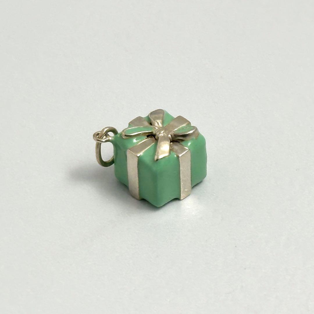 Tiffany　ブルーボックス　シルバー　チャーム　ペンダント　Ag925