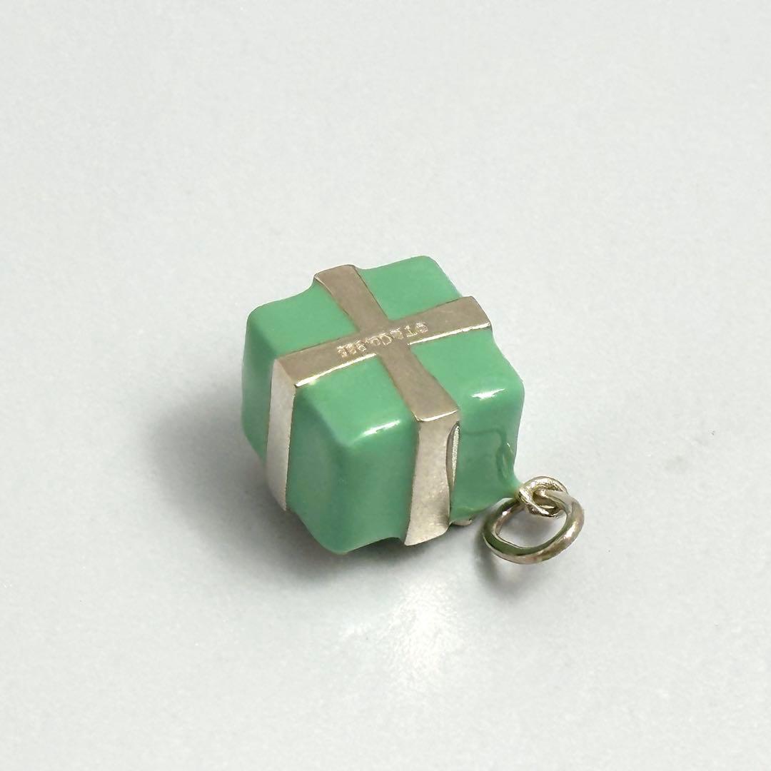 Tiffany　ブルーボックス　シルバー　チャーム　ペンダント　Ag925